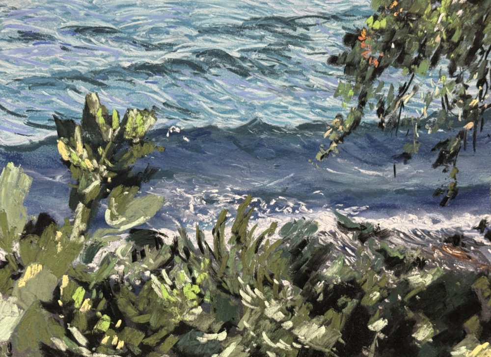 エコパークから不知火海を見下ろす